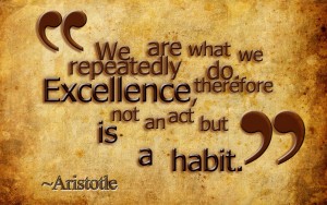 ExcellenceIsAHabit